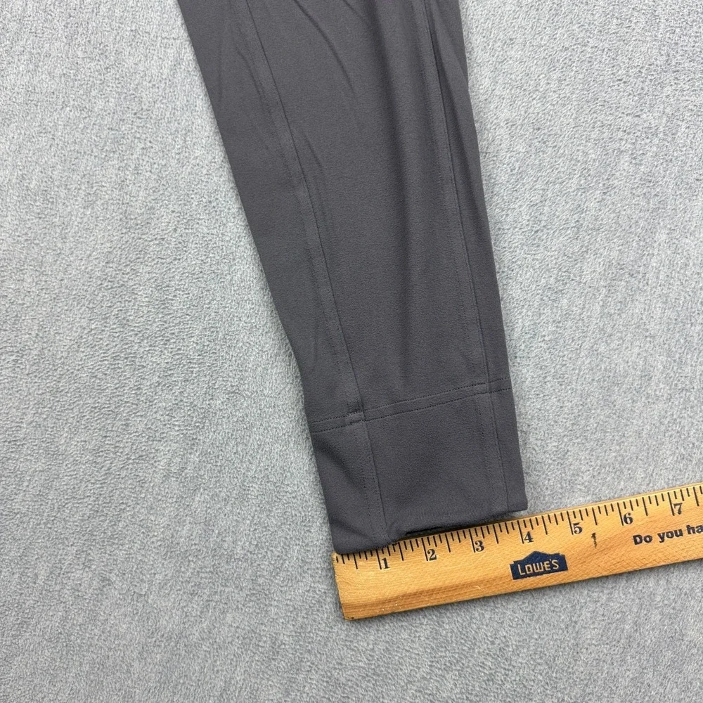 Lululemon Jogger Womens 2 Gray Run On Stretch Elastic Pocket Workout Gym Running